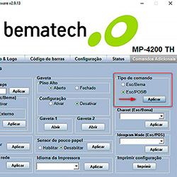 Impressora Bematech MP-4200 HS - Comandos