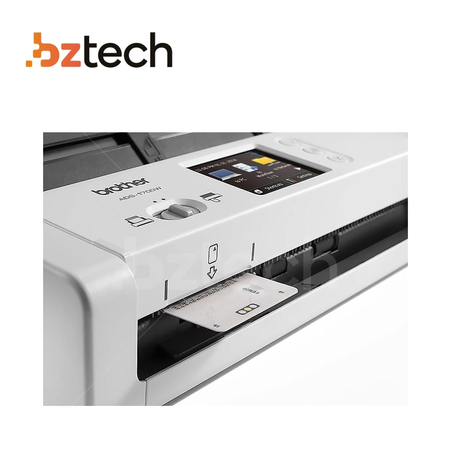 Scanner Brother ADS-1700W Duplex 600 DPI Com ADF | Bz Tech