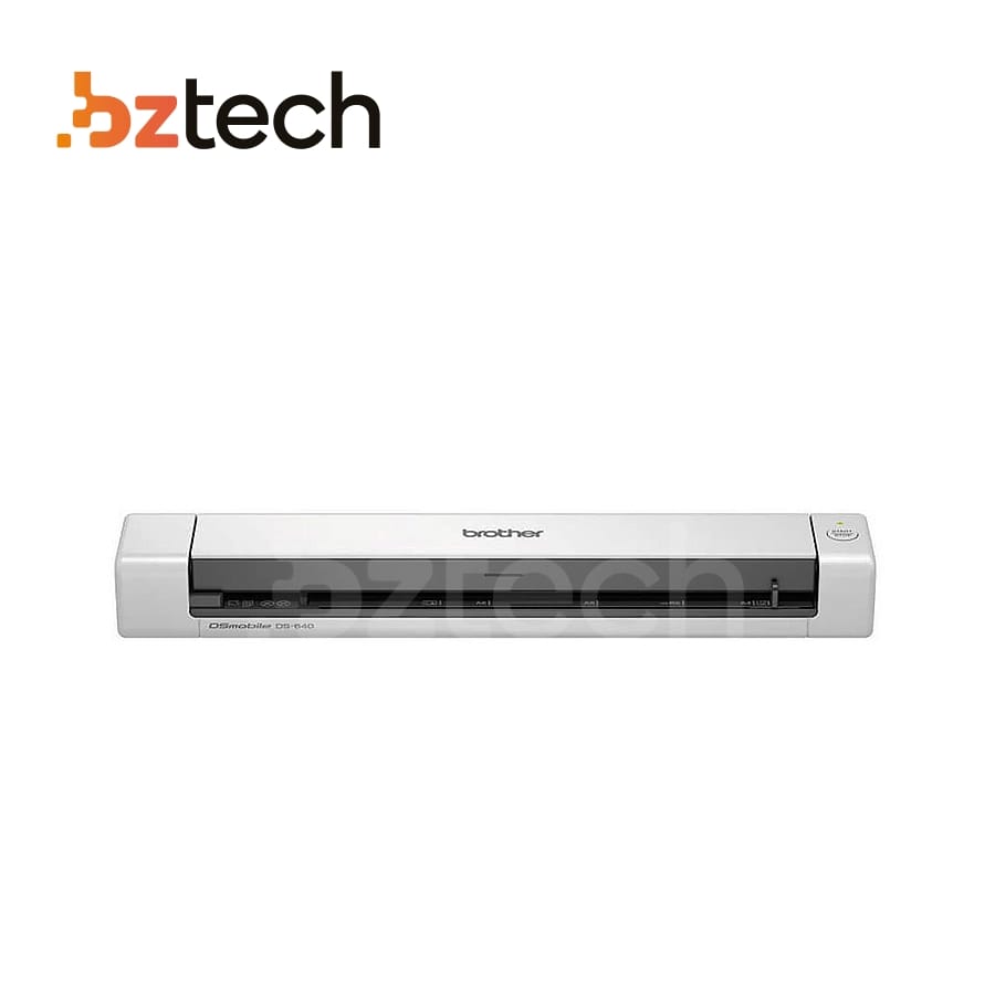 Scanner Brother DS-640 600 DPI Portátil - Micro USB | Bz Tech