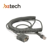 Cabo Datalogic Serial RS232 para Leitor QuickScan e Gryphon - Espiral 1,8 metros (Necessita Fonte de Alimentação) Cabo Datalogic Serial RS232 para Leitor QuickScan e Gryphon - Espiral 1,8 metros (Necessita Fonte de Alimentação)