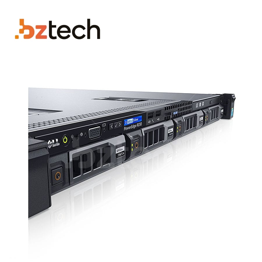 Servidor Dell PowerEdge R230 Rack - Intel Xeon E3-1220 v6 3.0GHz