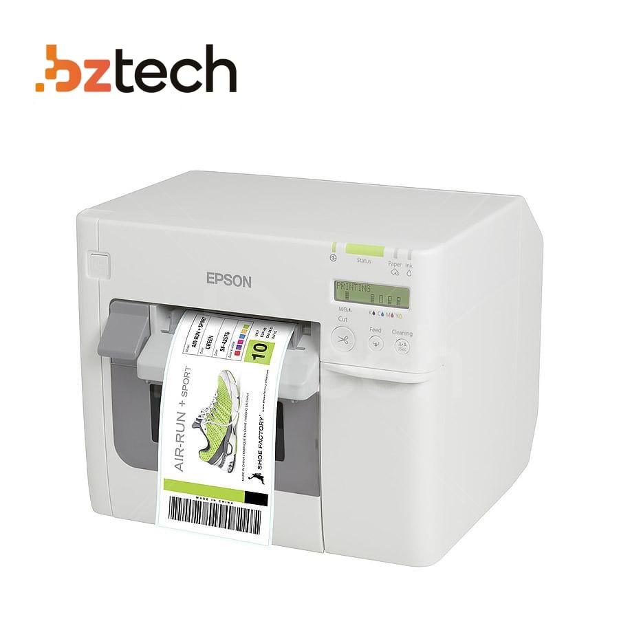 Impressora de Etiquetas Colorida Epson ColorWorks C3500 360dpi