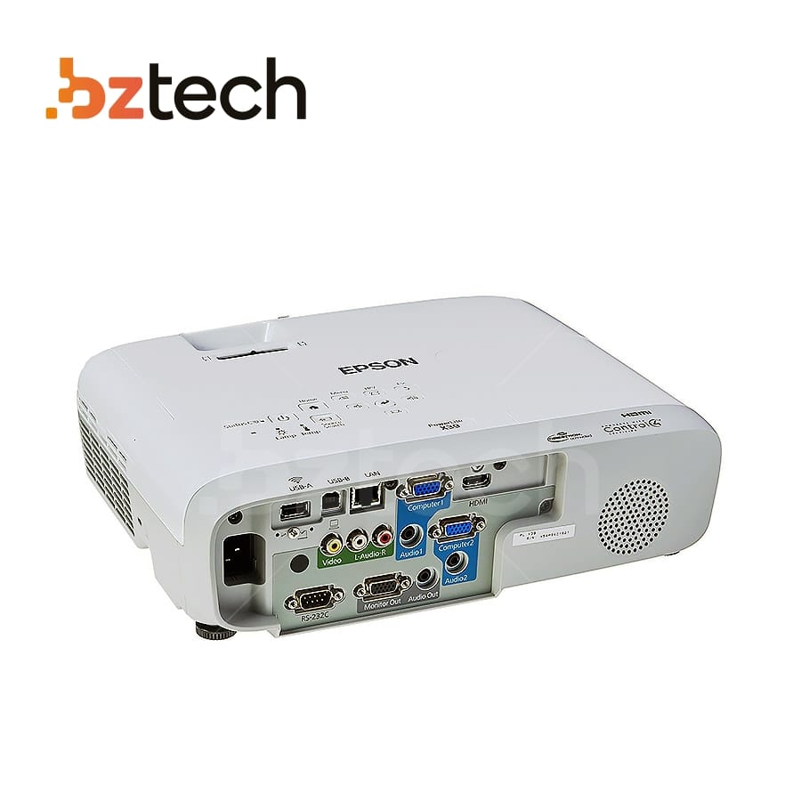 Projetor Epson PowerLite X39 3500 Lumens XGA | Bz Tech