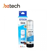 Refil de Tinta Original Epson Ciano T504 - 70ml