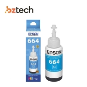 Refil de Tinta Original Epson Ciano T664 - 70ml