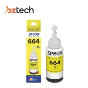 Refil de Tinta Original Epson Amarelo T664 - 70ml