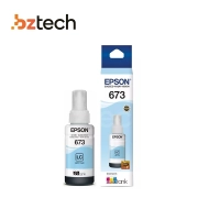 Refil de Tinta Original Epson Ciano Claro T673 - 70ml