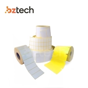 Etiqueta Adesiva Couchê 100x200mm, 1 Pol e 1 Col (Caixa 10 Rolos) - 200 Etiquetas por Rolo Etiqueta Adesiva Couchê 100x200mm, 1 Pol e 1 Col (Caixa 10 Rolos) - 200 Etiquetas por Rolo