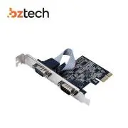 Placa Serial Flexport PCI Express F2122c - 2 Portas Seriais RS232 (Full 120mm e Slim 80mm)