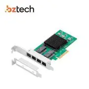 Placa de Rede Flexport PCI Express F2742ic - 4 Portas GigaLan RJ45 Chipset Intel (Full 120mm e Slim 80mm) Placa de Rede Flexport PCI Express F2742ic - 4 Portas GigaLan RJ45 Chipset Intel (Full 120mm e Slim 80mm)