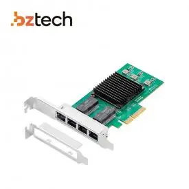 Flexport Placa Rede Pcie 4 Portas Gigalan