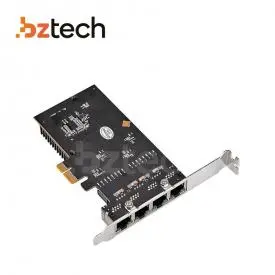 Flexport Placa Rede Pcie 4 Portas Rtl8111h