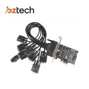 Placa Serial Flexport PCI Express F2181xc - 8 Portas Seriais RS232 (Full 120mm) Placa Serial Flexport PCI Express F2181xc - 8 Portas Seriais RS232 (Full 120mm)