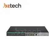 Switch H3C S5024PV5-EI-HPWR Gerenciável - 24 Portas Gigabit PoE+ (370W) e 4 Portas SFP Switch H3C S5024PV5-EI-HPWR Gerenciável - 24 Portas Gigabit PoE+ (370W) e 4 Portas SFP