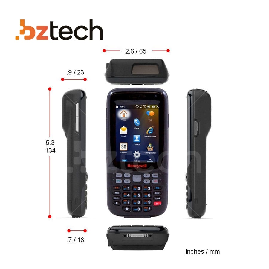 Coletor de Dados Honeywell Dolphin 6000 (HHP) - Touch 2.8