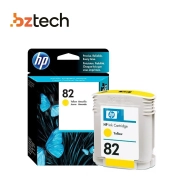Cartucho de Tinta Original HP Amarelo 82 - 69ml (2500 Impressões)
