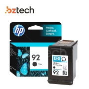 Cartucho de Tinta Original HP Preto 92 - 5ml (220 Impressões)