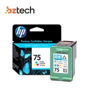 Cartucho de Tinta Original HP Colorido 75 - 7ml (170 Impressões)