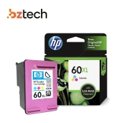 Cartucho de Tinta Original HP Colorido 60XL - 15.5ml (440 Impressões)