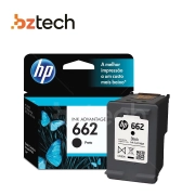 Cartucho de Tinta Original HP Preto 662 - 2ml (100 Impressões)