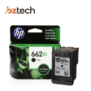 Cartucho de Tinta Original HP Preto 662XL - 8ml (330 Impressões)
