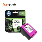 Cartucho de Tinta Original HP Colorido 664XL - 8ml (330 Impressões)