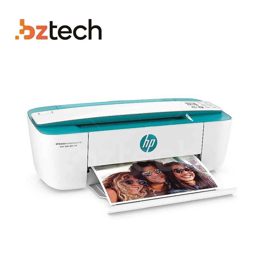 Impressora Multifuncional HP DeskJet Ink Advantage 3786 - Verde