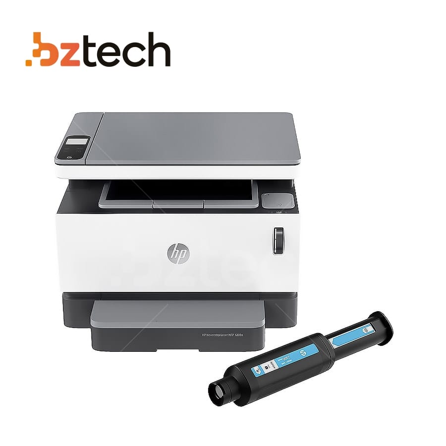 Impressora Multifuncional HP Neverstop Laser Tanque de Toner 1200A