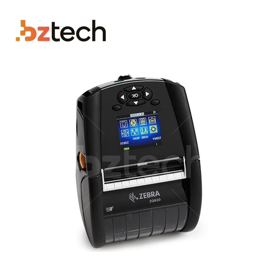 Impressora de Etiquetas Portátil Zebra ZQ620 Plus | Bz Tech