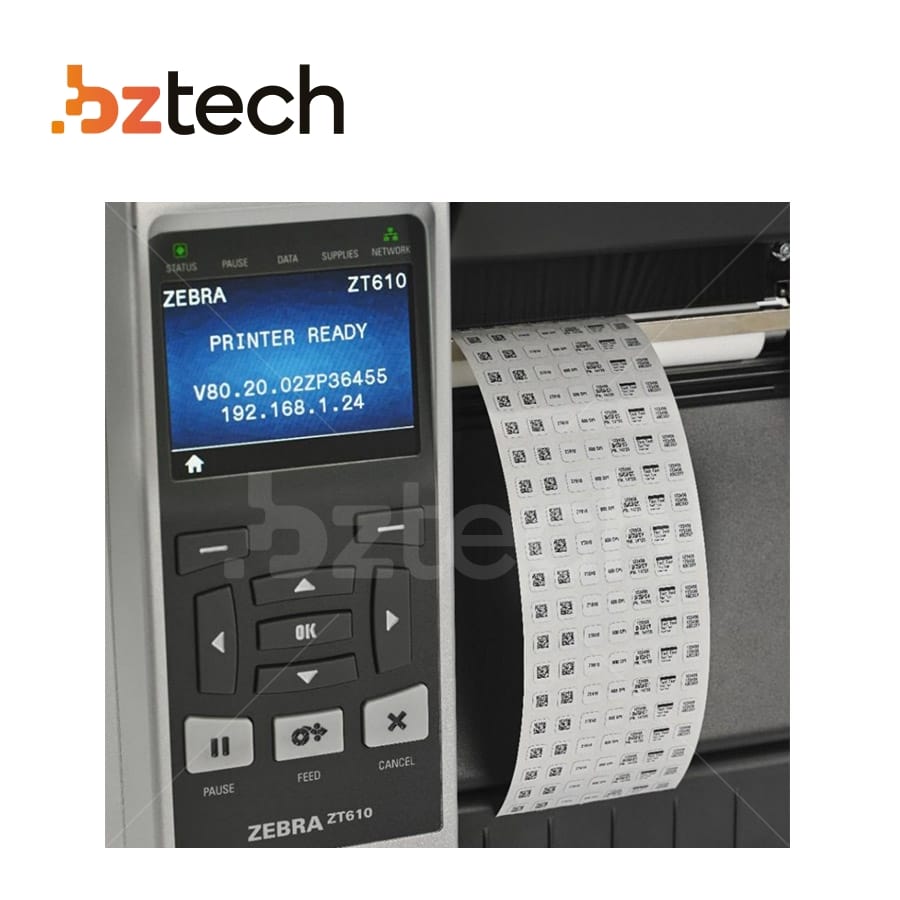 Impressora Zebra ZT610 300 DPI | Bz Tech Impressora Zebra ZT610 300 DPI | Bz Tech