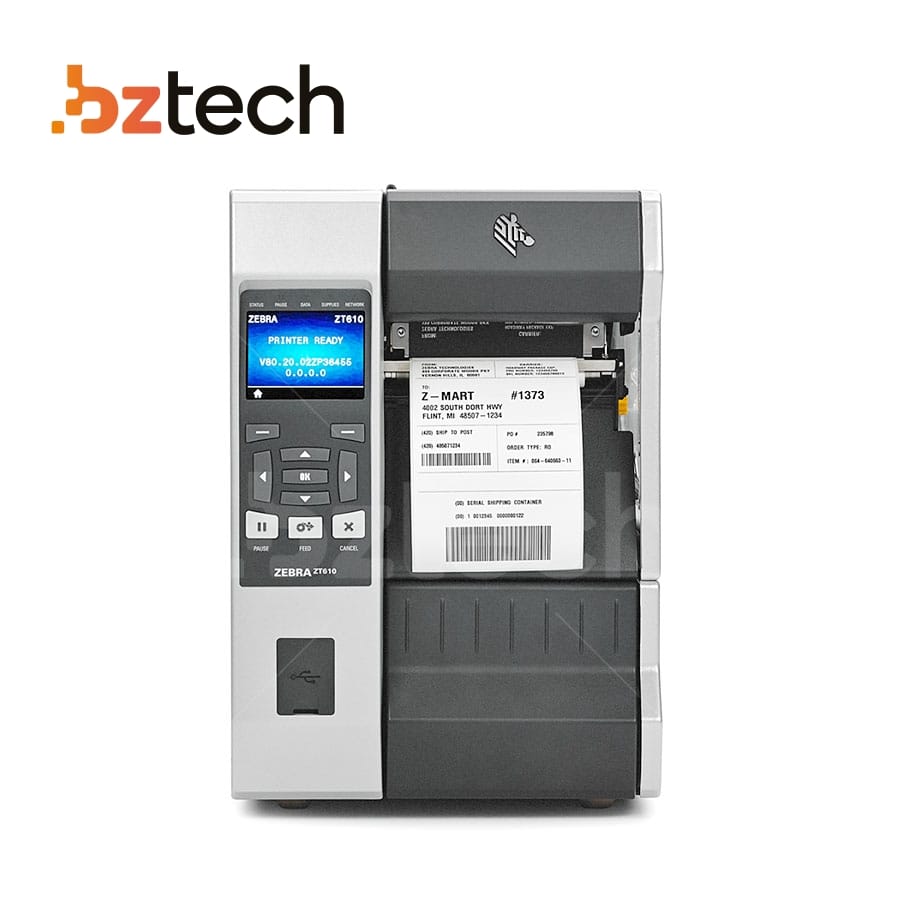 Impressora Zebra ZT610 600 DPI | Bz Tech