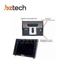 Postech Monitor 8 Polegadas Com Vga