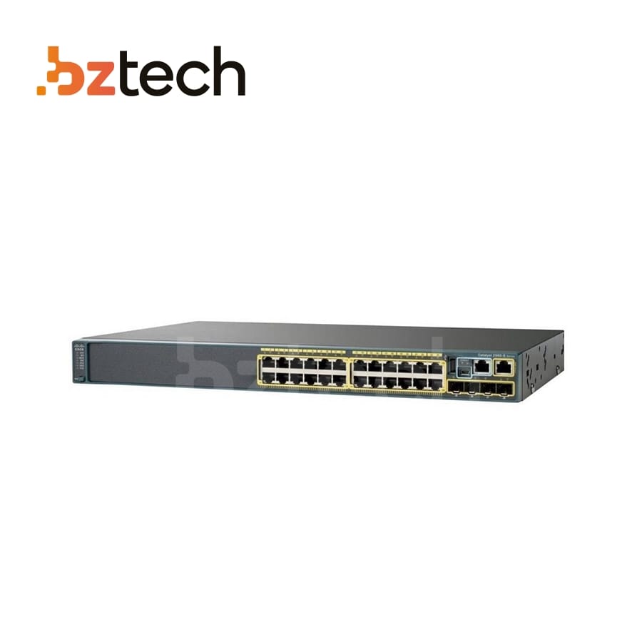 Switch Cisco Catalyst 2960-X Gerenciável - 24 Portas Gigabit e 4