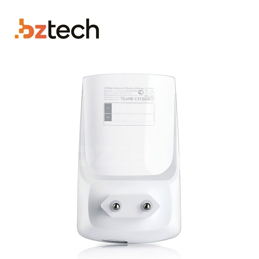Repetidor TP-Link TL-WA850RE 300Mbps - Wi-Fi e Ethernet | Bz Tech