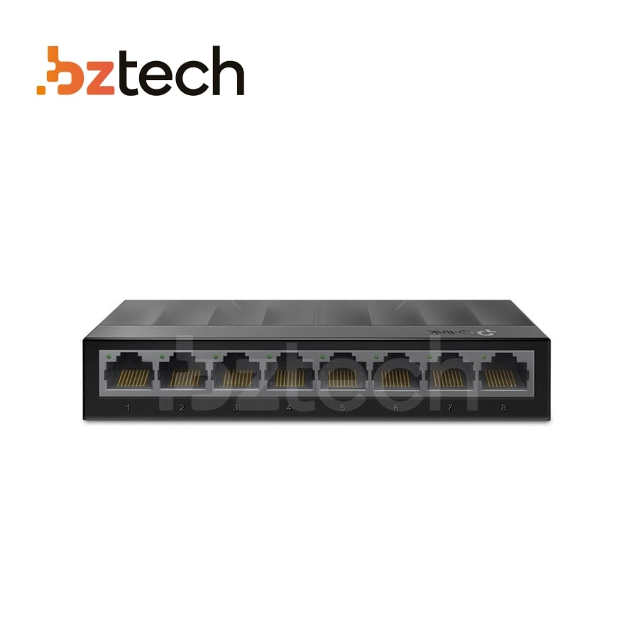 Switch TP-Link LS1008G - 8 Portas Gigabit | Bz Tech