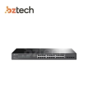 Switch TP-Link JetStream TL-SG2428P PoE+ Gerenciável - 24 Portas Gigabit PoE+ (250W) e 4 Portas SFP Switch TP-Link JetStream TL-SG2428P PoE+ Gerenciável - 24 Portas Gigabit PoE+ (250W) e 4 Portas SFP