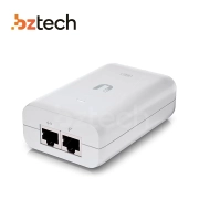 Injetor de Energia Ubiquiti U-PoE+ 30W - Fonte de Alimentação PoE+ 802.3at Injetor de Energia Ubiquiti U-PoE+ 30W - Fonte de Alimentação PoE+ 802.3at