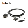Cabo Zebra Serial RS232 para Leitor Fixo DS457 - Liso 1,83 metros com Entrada para Gatilho Externo (Necessita Fonte de Alimentação)