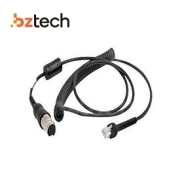 Cabo Zebra Serial RS232 para Computador Veicular VC5090 - Espiral 2,8 metros (Blindado) Cabo Zebra Serial RS232 para Computador Veicular VC5090 - Espiral 2,8 metros (Blindado)