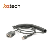 Cabo Zebra Serial RS232 para Leitor - Espiral 2,8 metros (Necessita Fonte de Alimentação) Cabo Zebra Serial RS232 para Leitor - Espiral 2,8 metros (Necessita Fonte de Alimentação)