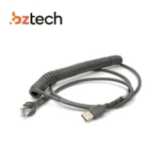 Cabo Zebra USB para Leitor - Espiral 2,8 metros Cabo Zebra USB para Leitor - Espiral 2,8 metros
