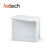 Cartão PVC Branco Zebra com Faixa para Assinatura - 500 Cartões Cartão PVC Branco Zebra com Faixa para Assinatura - 500 Cartões