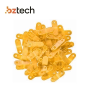 Clipes Zebra para Pulseiras Z-Band - Amarelo