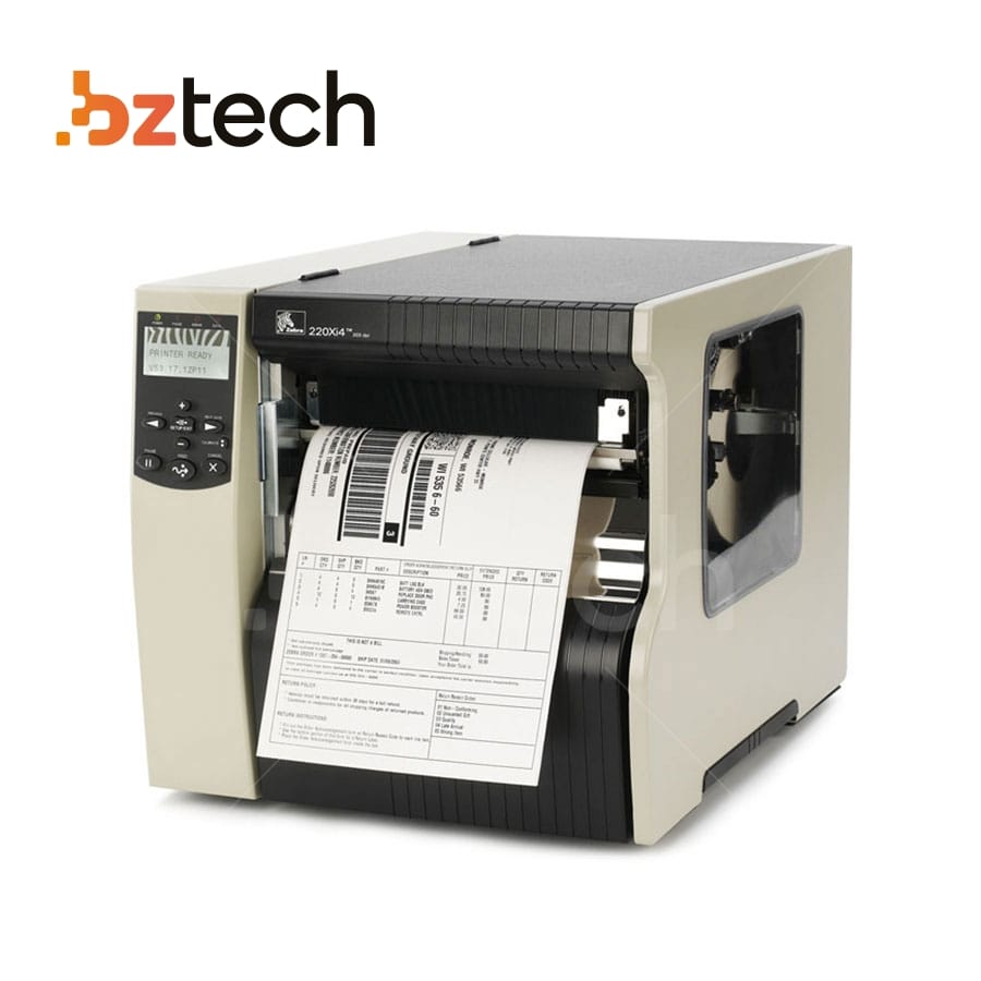 Impressora Zebra 220Xi4 203 DPI | Bz Tech