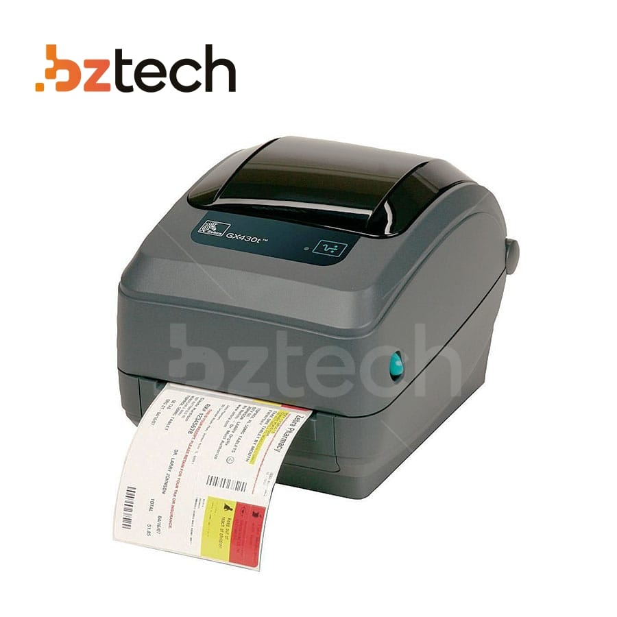 Impressora de Etiquetas Zebra GX430t 300 DPI | Bz Tech