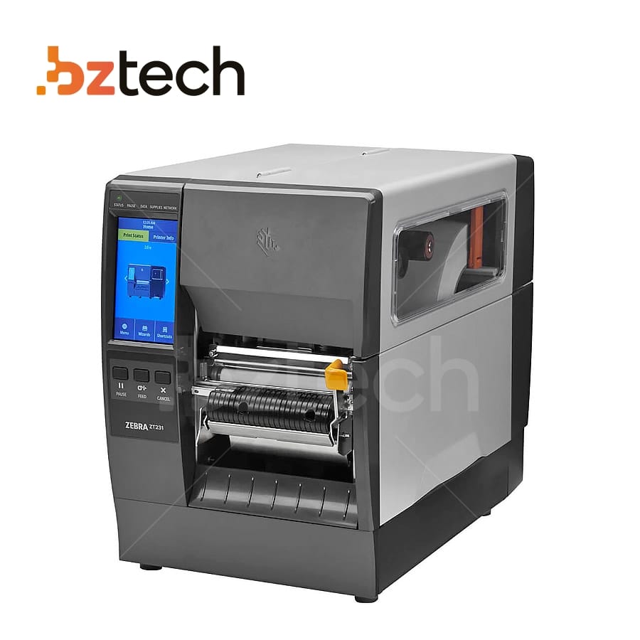 Impressora Zebra ZT231 300 DPI Peel Off e Reb de Liner | Bz Tech