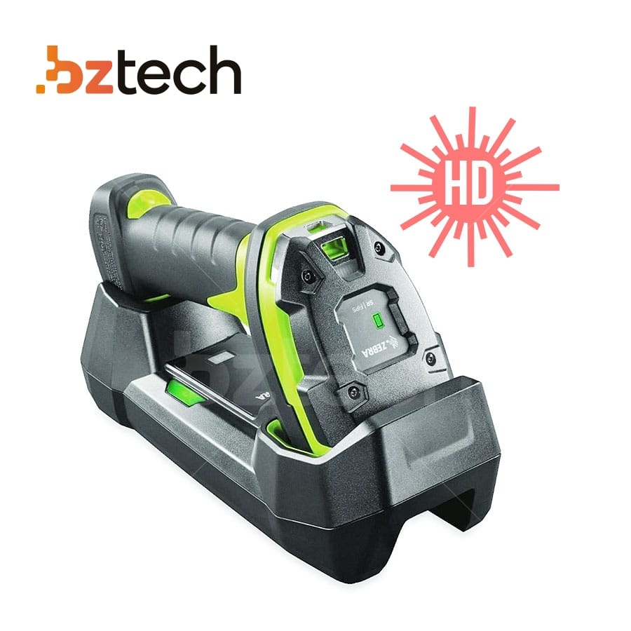 Leitor Sem Fio Zebra DS3678 HD Imager 2D QR Code - USB (Leitura de