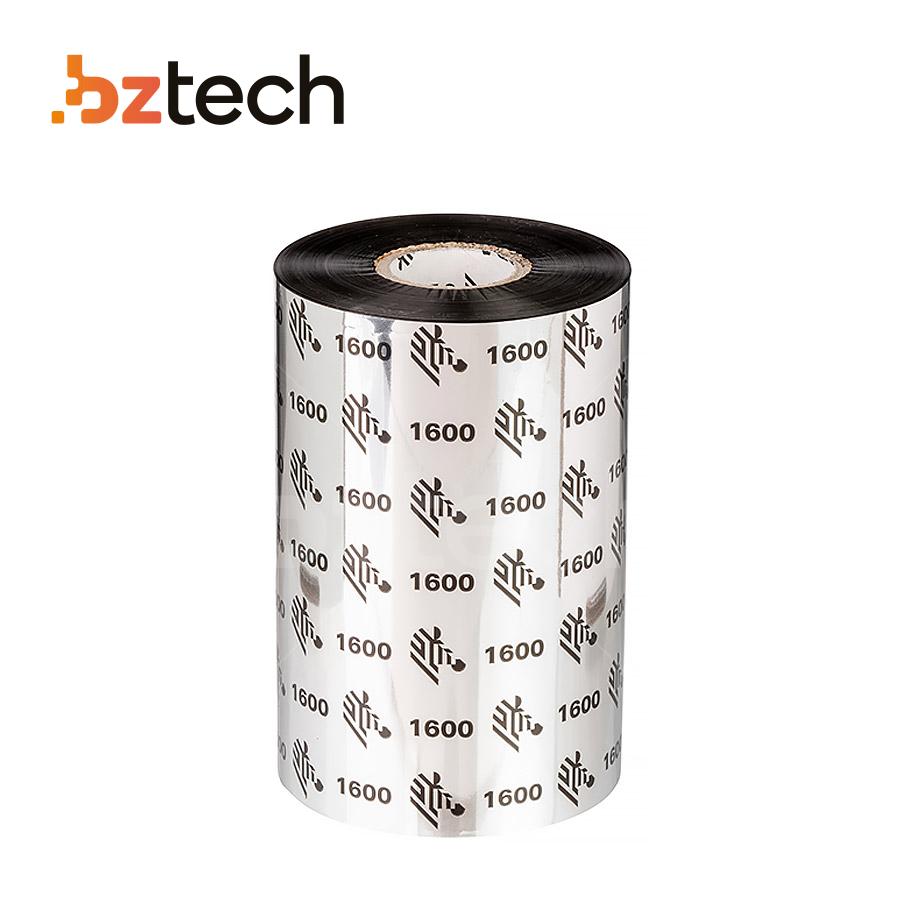 Ribbon Zebra Cera 110mm x 450m - 1 Polegada | Bz Tech
